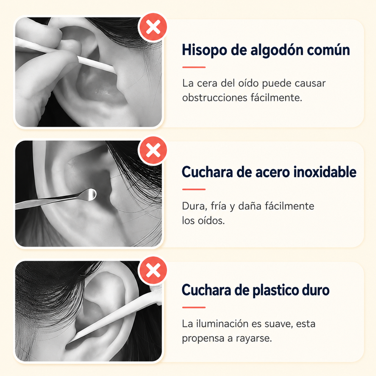 Kit de limpieza de Oídos infantil